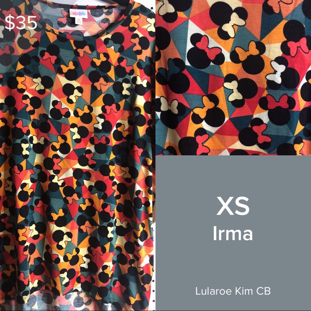 💥 LOWEST PRICE 💥 XS Mickey Disney Irma